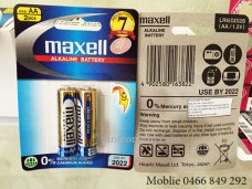 pin maxell aa alkaline
