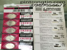 Pin cr2016 maxell chất lượng cao