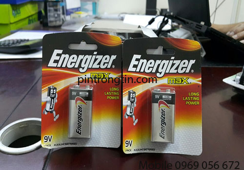 Pin 9v Energizer, pin 9v chính hãng