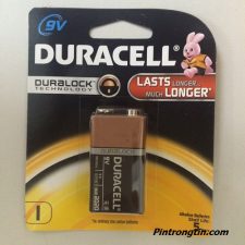 Pin Duracell 9v