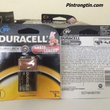 Pin Duracell 9v