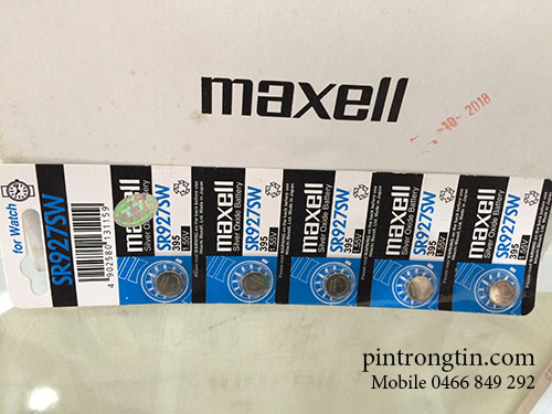 Pin đồng hồ đeo tay maxell