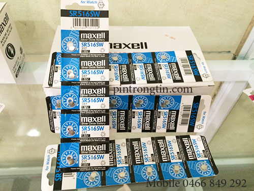 Pin đồng hồ đeo tay maxell