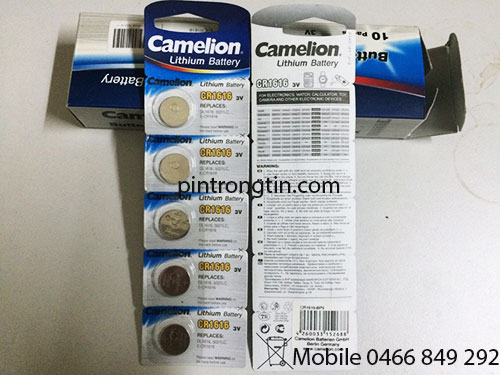 Pin Cr1616 Camelion - pin Trọng Tín