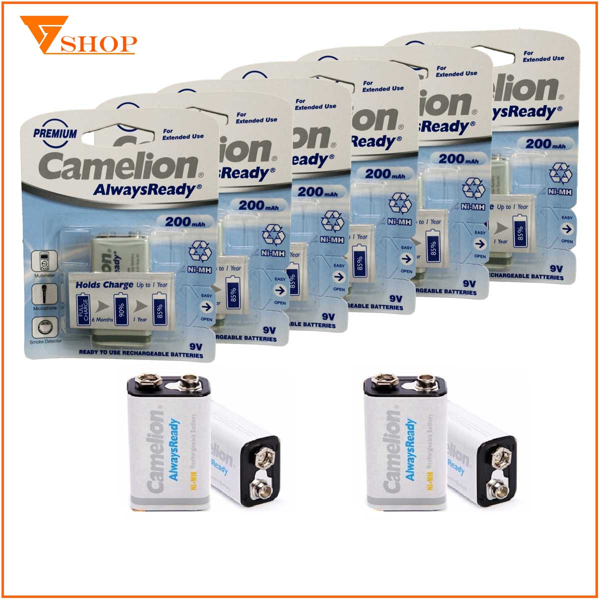 Pin sạc 9v Camelion - Pin Trọng Tín