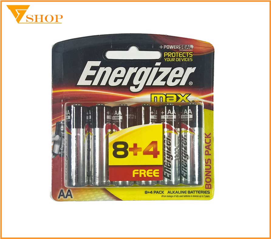 Pin tiểu aa Energizer chính hãng alkaline