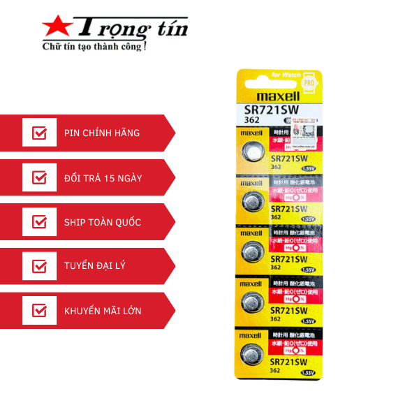 Maxell 362 SR721SW-721