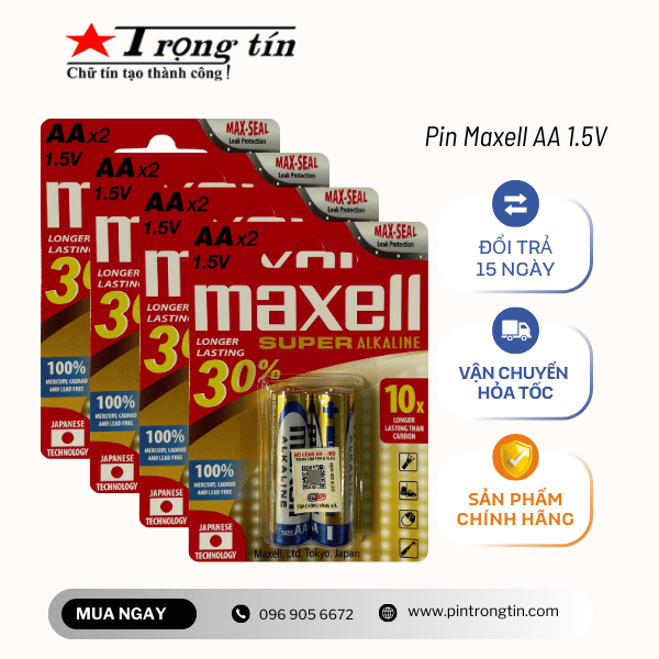 Pin Maxell AA-x2