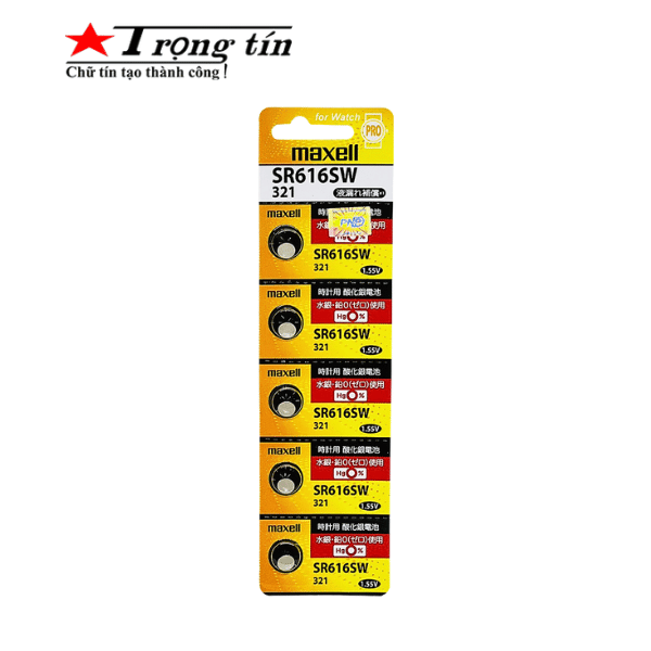 Pin-SR616SW-321-Maxell-Pro-1,55V