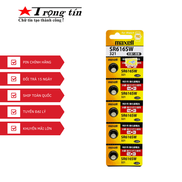 Pin-SR616SW-321-Maxell