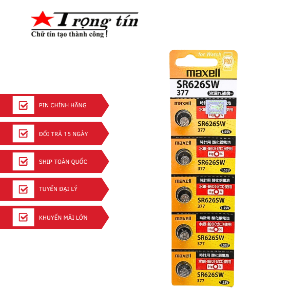 Pin-SR626SW-321-Maxell-Pro-new