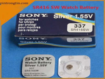 Pin đồng hồ SR416W sony