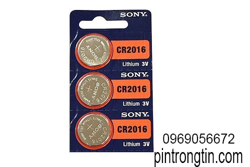 Pin sony cr2016, pin lithium 3v sony giá tốt