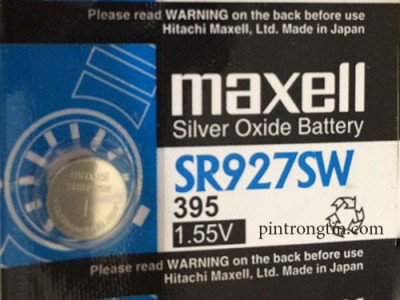 pin đồng hồ maxell SR927