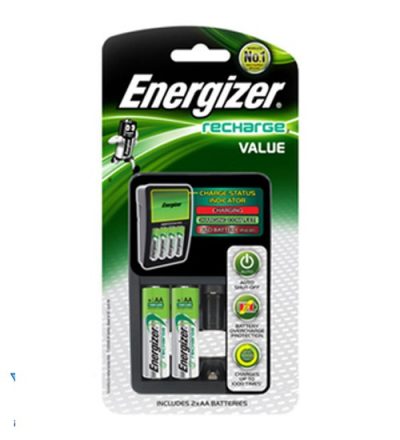 Bộ sạc Energizer 4 kèm 2 pin chính hãng