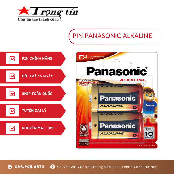 PIN PANASONIC ALKALINE-2V