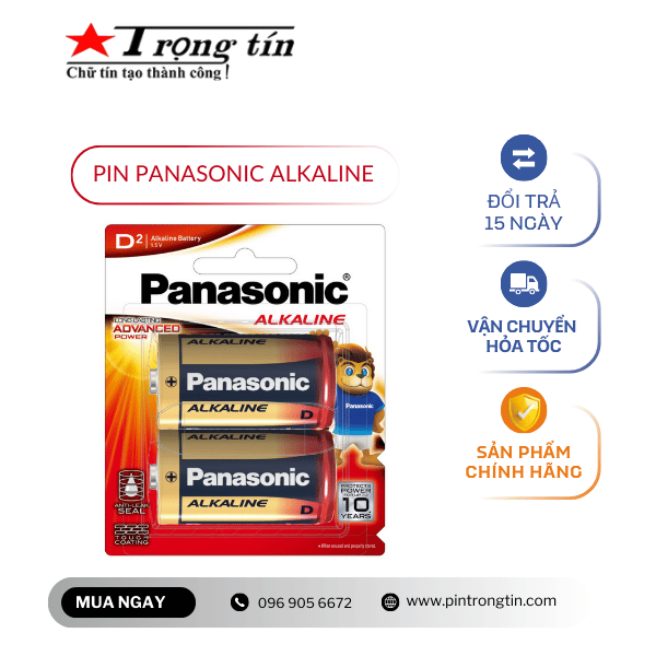 PIN PANASONIC ALKALINE