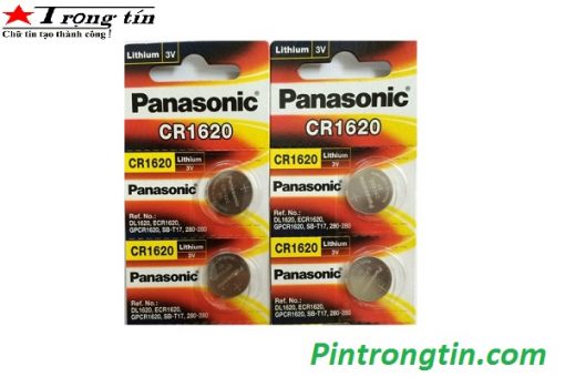 Pin CR1620 Panasonic, CR1620 Lithium 3v