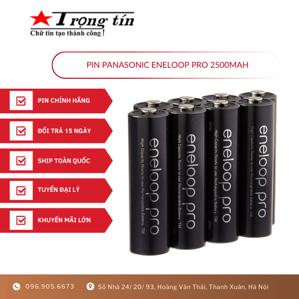 PANASONIC eneloop pro 2500mah