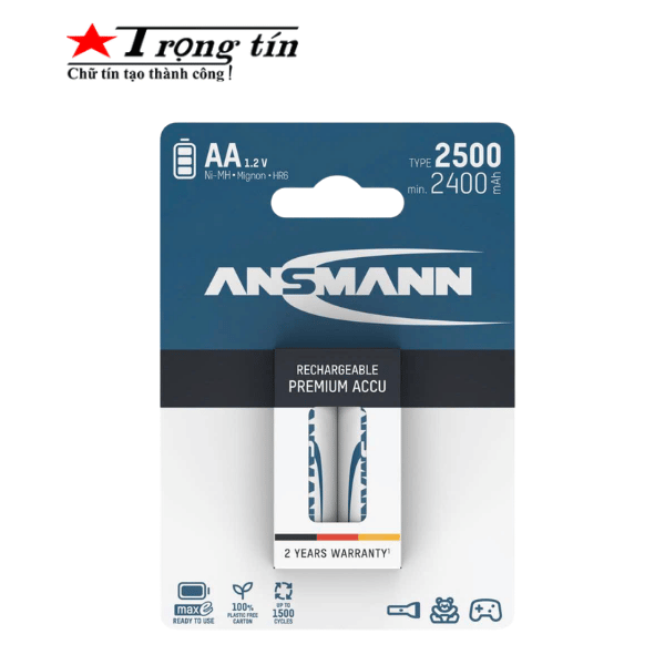 Pin ANSMANN 1.2V AA 2500MAH