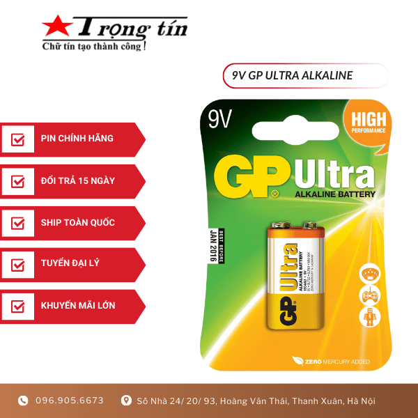PIN 9V GP ULTRA