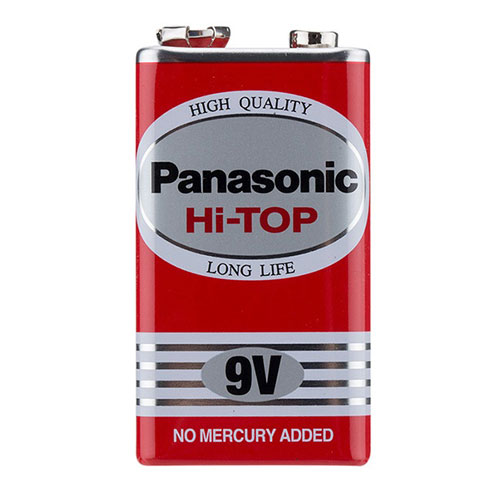 Panasonic pin 9v hi top