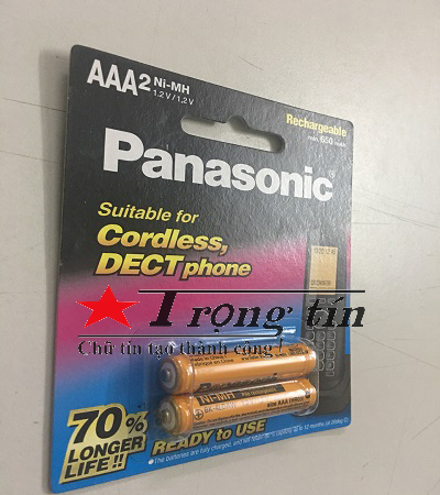 Pin điện thoại bàn Panasonic aaa