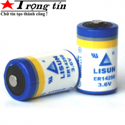 pin nuôi nguồn lisun 14250 3.6V
