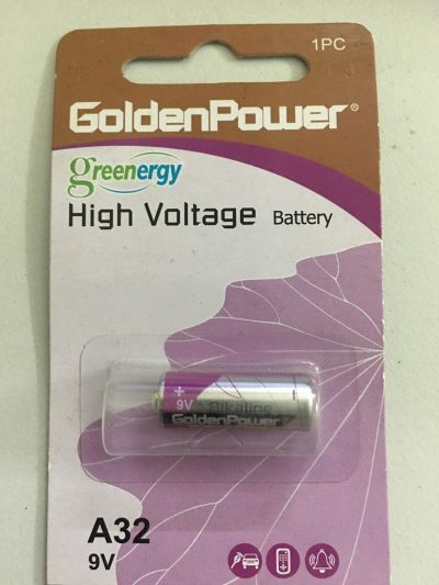 Pin A32 9v Golden Power High Voltage