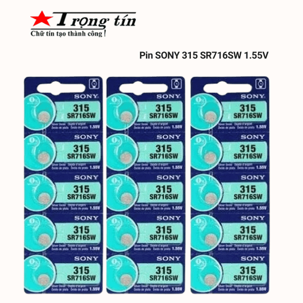 Pin SONY 315 SR716SW 1.55V