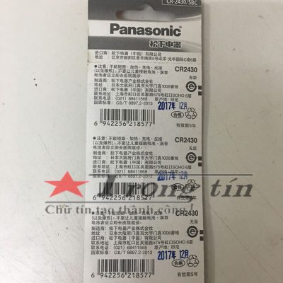 pin cr2430 Panasonic
