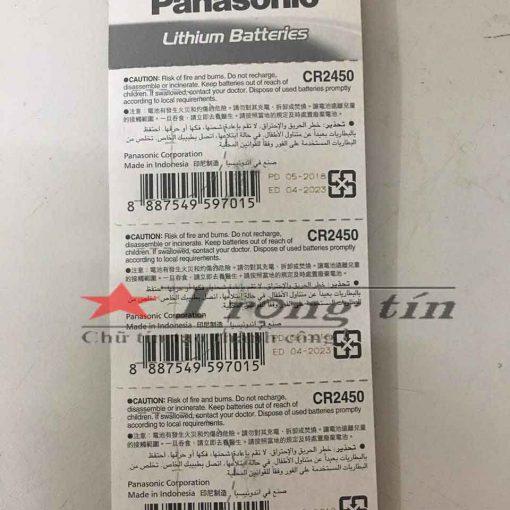 Pin Cr2450 Panasonic